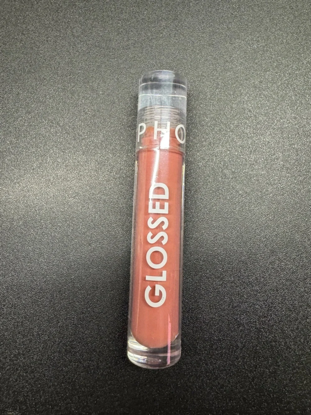 Sephora Collection Lip Gloss “Busy” Shade 100 Rosy Nude Gloss Full Size